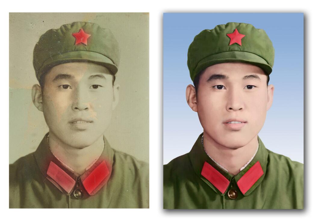 姜堰破损照片修复-18